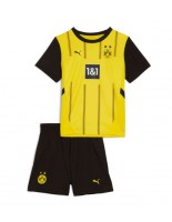 Borussia Dortmund Domácí dres pro děti 2024-25 Krátký Rukáv (+ trenýrky)